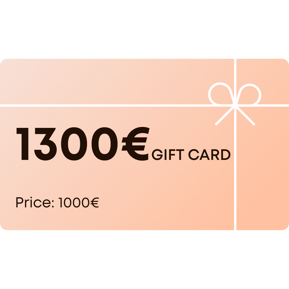 Giftcard (1000€)