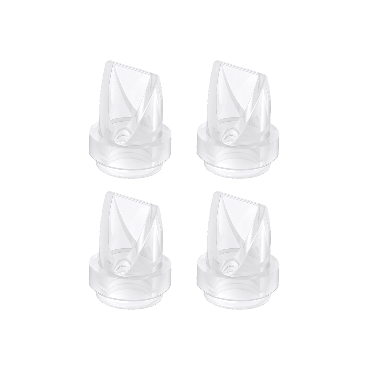 eufy Wearable Breast Pump E10/E20/S1/S1 Pro Original Duckbill Valves (4-Pack)